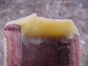 didgeridoo mouthpiece - sharp profile